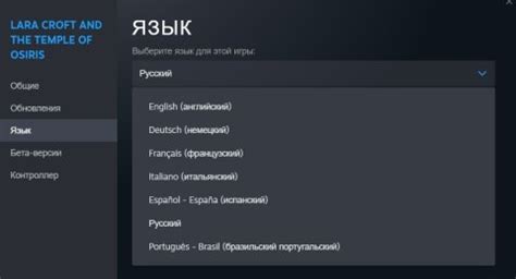 Меняем язык в Steam на русский