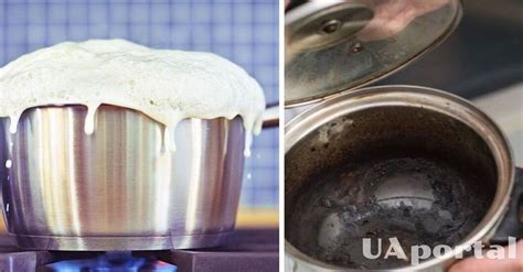 Методы для удаления следов пригоревшего молока и каши