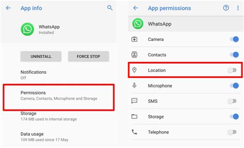 Методы определения местоположения через WhatsApp