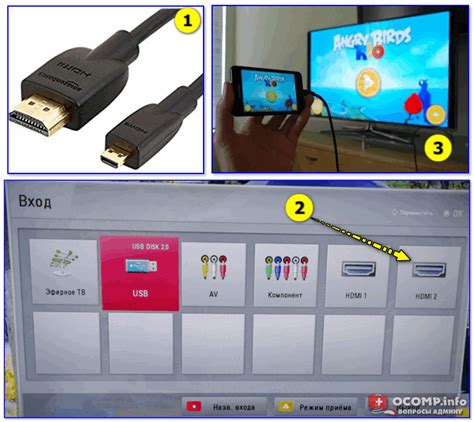Методы подключения телефона с разъемом USB к телевизору