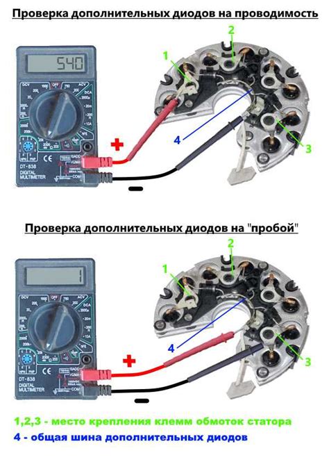 Методы проверки КВРС3510 диодного моста