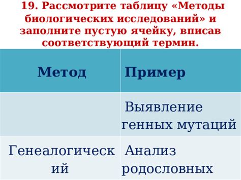 Метод 1: Анализ и выявление ЦОП