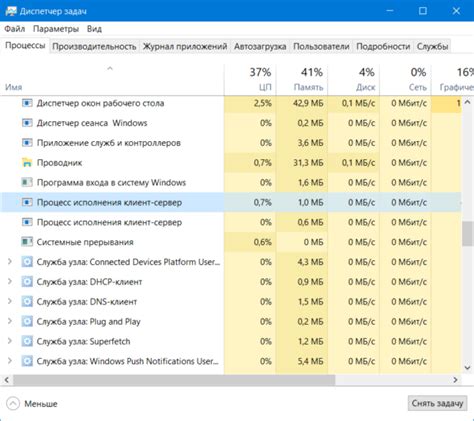 Метод 2: Завершение процесса с помощью комбинации клавиш Ctrl + Shift + Esc