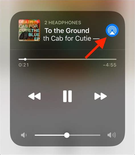 Метод 3: Отключение AirPlay через контрольный центр
