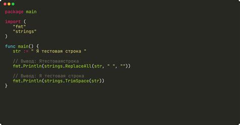 Метод RemoveEmptyValues() в Golang