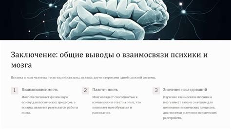 Мозг человека: основные принципы и механизмы работы