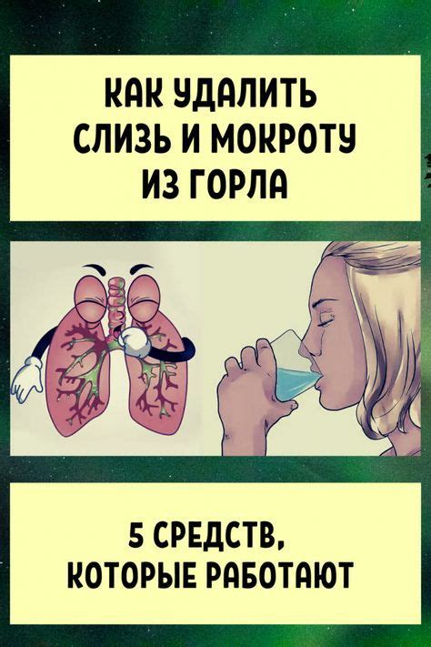 Народные средства для удаления мокроты