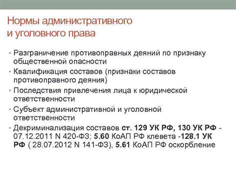 Нарушения по признаку общественной опасности и нарушения по принципу вреда