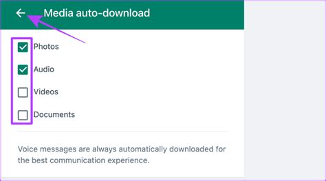Настройка автоматической загрузки файлов в WhatsApp на новом телефоне Huawei