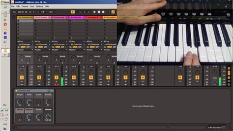 Настройка миди клавиатуры в Ableton Live