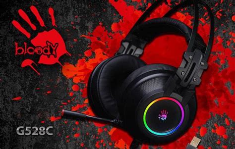 Настройка микрофона Bloody G528C