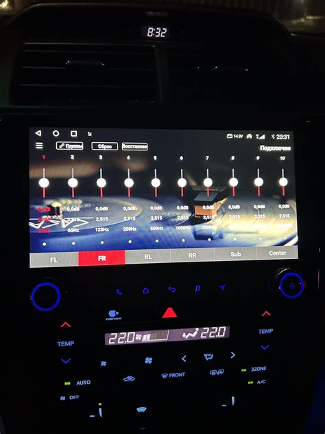 Настройка музыки Toyota Camry