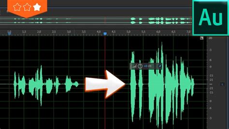 Настройка параметров голоса в Adobe Audition