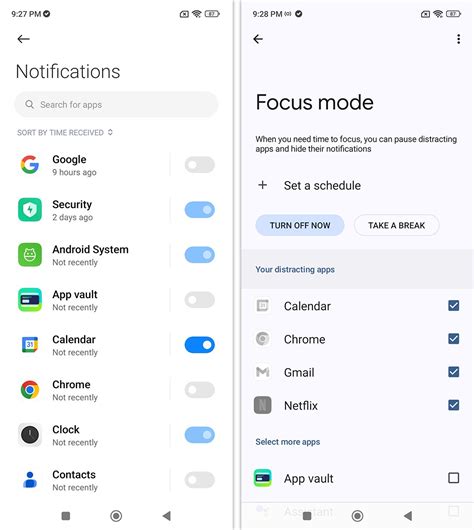 Настройка сообщения при выходе из фокусировки сна на Android: шаг за шагом