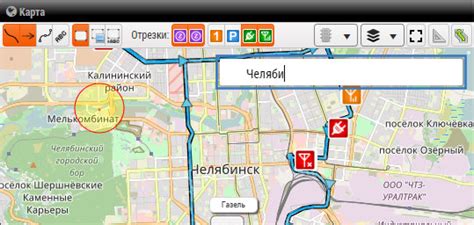 Настройка фильтров для поиска объектов на карте