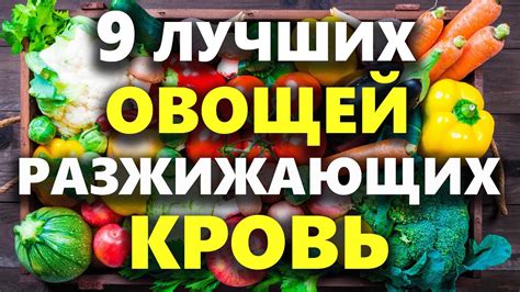Натуральные продукты для улучшения состояния крови