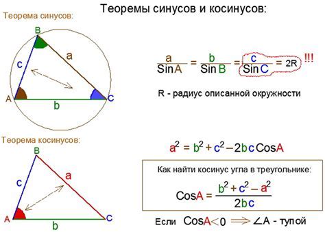 Нахождение стороны треугольника с помощью косинуса: 6 примеров решений