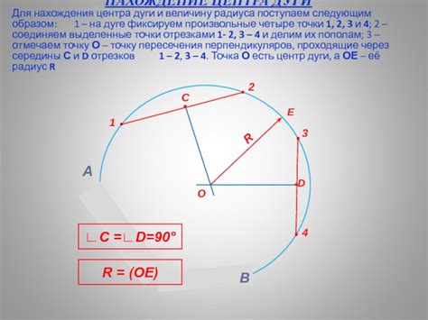 Нахождение центра листа