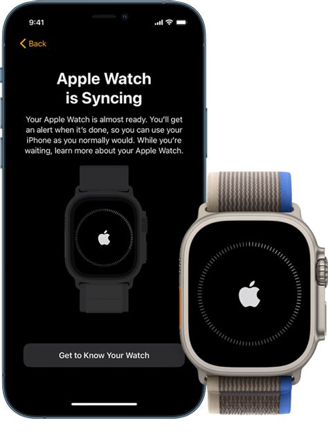 Начало использования Apple Watch 8 Ultra: первоначальная настройка и синхронизация с iPhone
