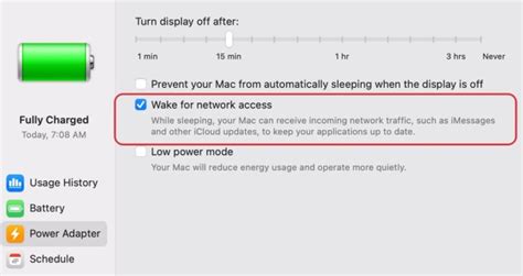 Начало использования MacBook без спящего режима