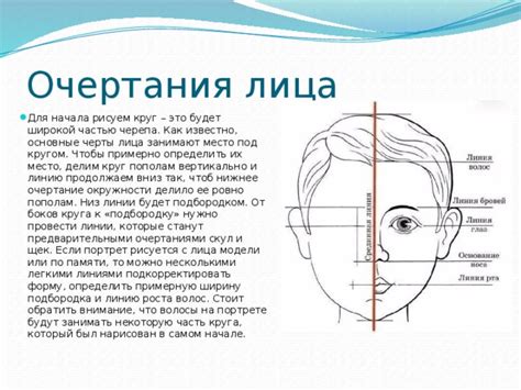 Начертите основные очертания лица Тацумаки