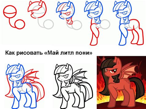 Начинаем рисовать пони
