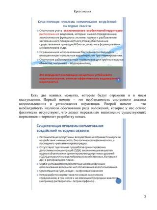 Необходимость установления новых нормативов