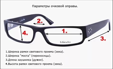 Неправильная форма или размер очков