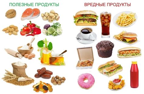 Неправильное питание и низкокачественные продукты