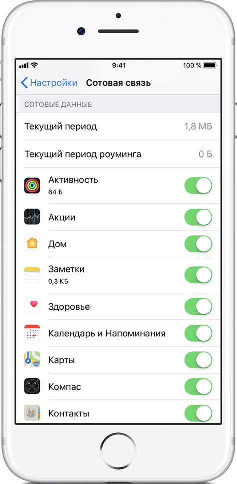 Неправильные настройки роуминга на iPhone