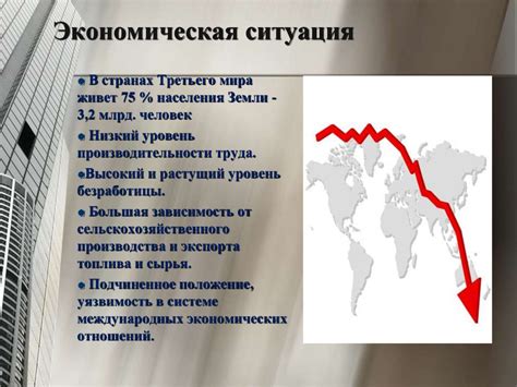 Неудовлетворительная экономическая ситуация