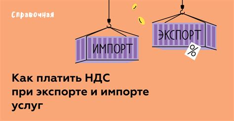 Обработка НДС при импорте и экспорте