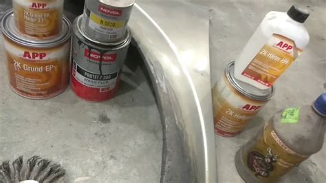Обработка ржавых деталей газом