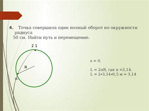 Один полный оборот и периодичность