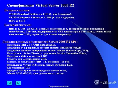 Операционные системы без резервирования ОЗУ