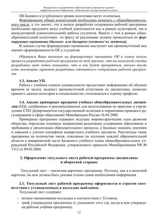 Описание и рекомендации