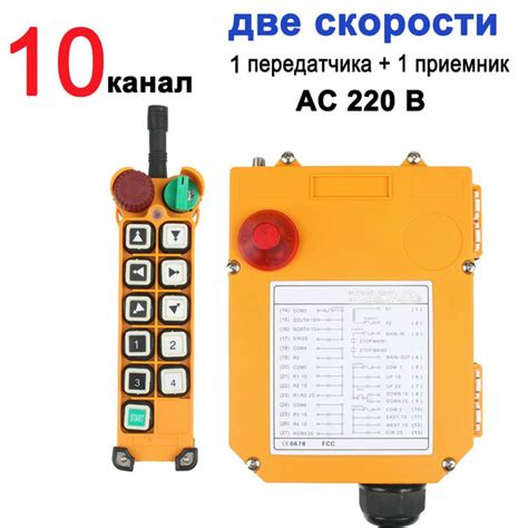 Описание контроллера крана