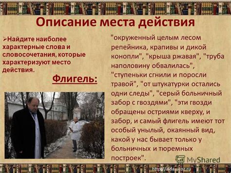 Описание места действия