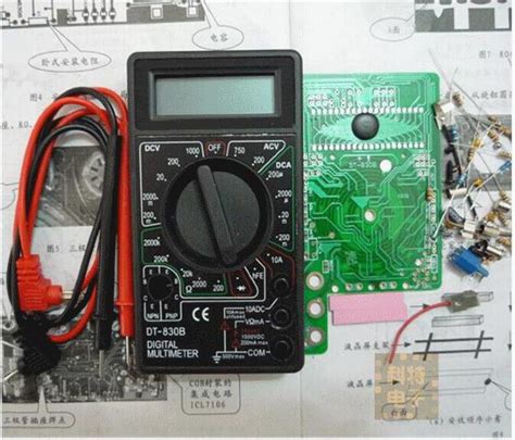 Описание мультиметра DT 830B