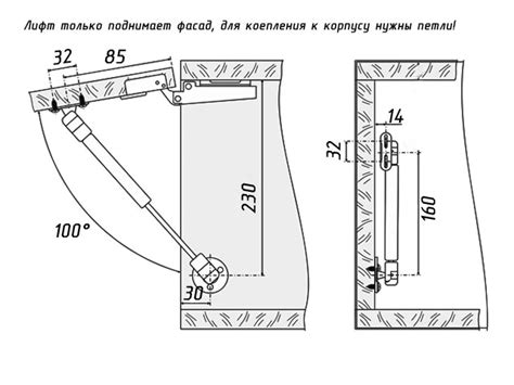 Описание работы и необходимости газлифта на кухонный шкафчик 60 см