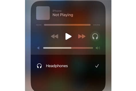 Определение звука наушников iPhone