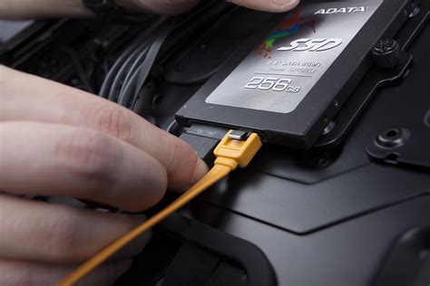 Определение места для установки SSD и адаптера