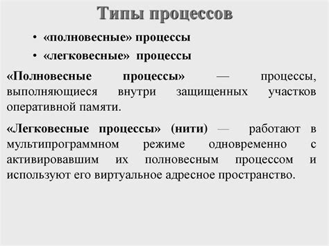 Определение процесса