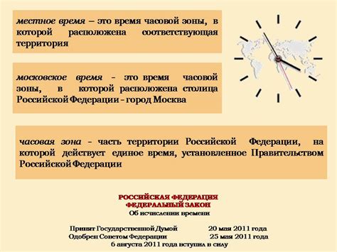 Определение своего текущего часового пояса