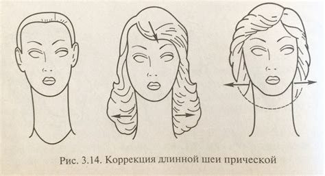 Определение формы головы и линии волос
