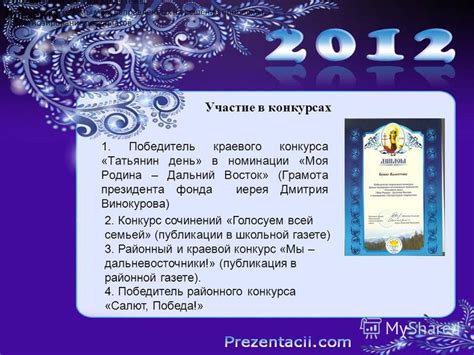 Определение целей и задач конкурса