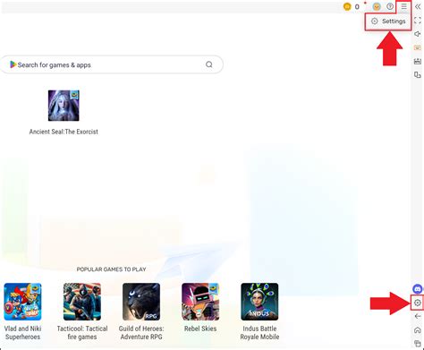 Оптимизация настроек Bluestacks