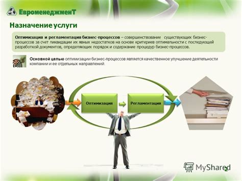 Оптимизация процессов и постоянное совершенствование