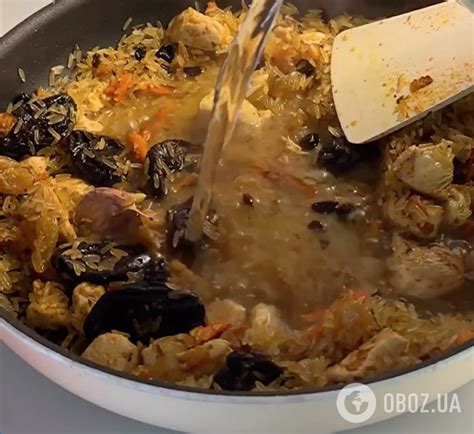 Основные ингредиенты для приготовления плова с мясом на сковороде