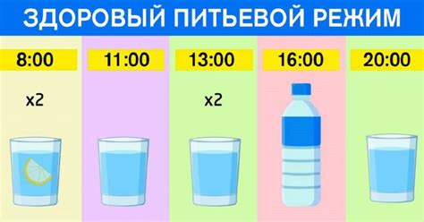 Основные ошибки при настройке питья воды в приложении